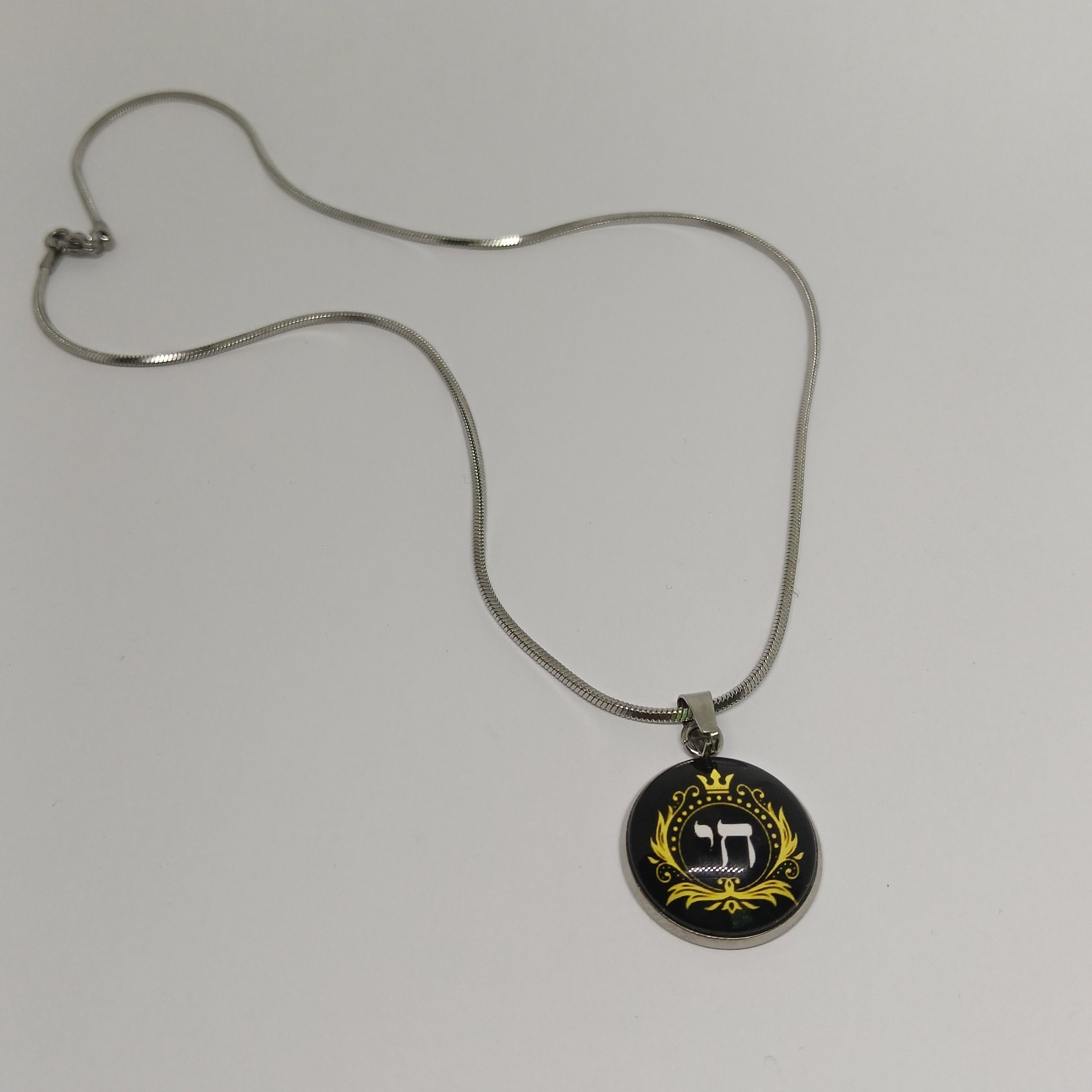 Collier Chai Royal /acier inoxydable