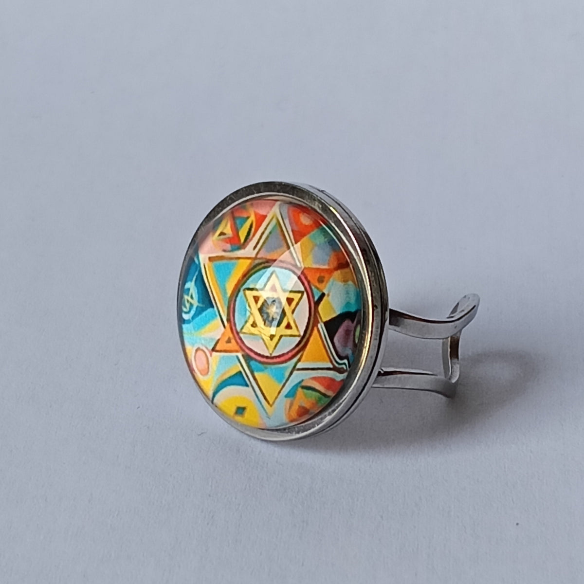Bague Judaica Signature 20 mm DreamStar metal