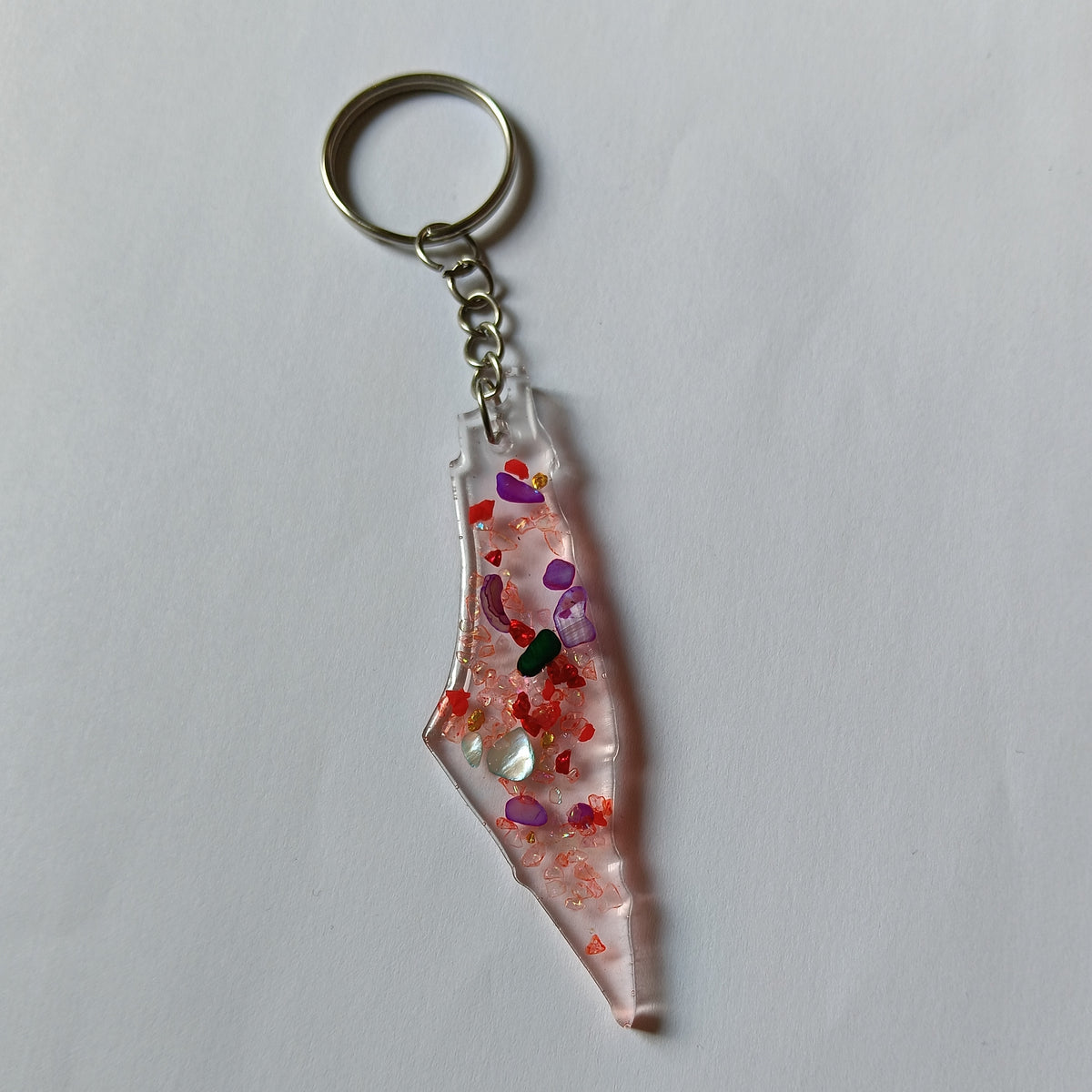 Porte-clés artisanal 7 cm – Jerusalem Chic