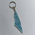 Porte-clés Israël  - Bleu Claire