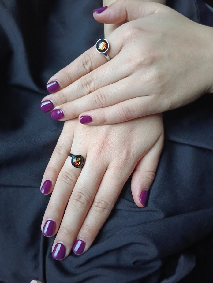 Bague Ha Esh Sheli Noir