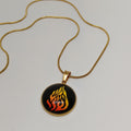 Collier HaEshSheli 20 mm en coleur or