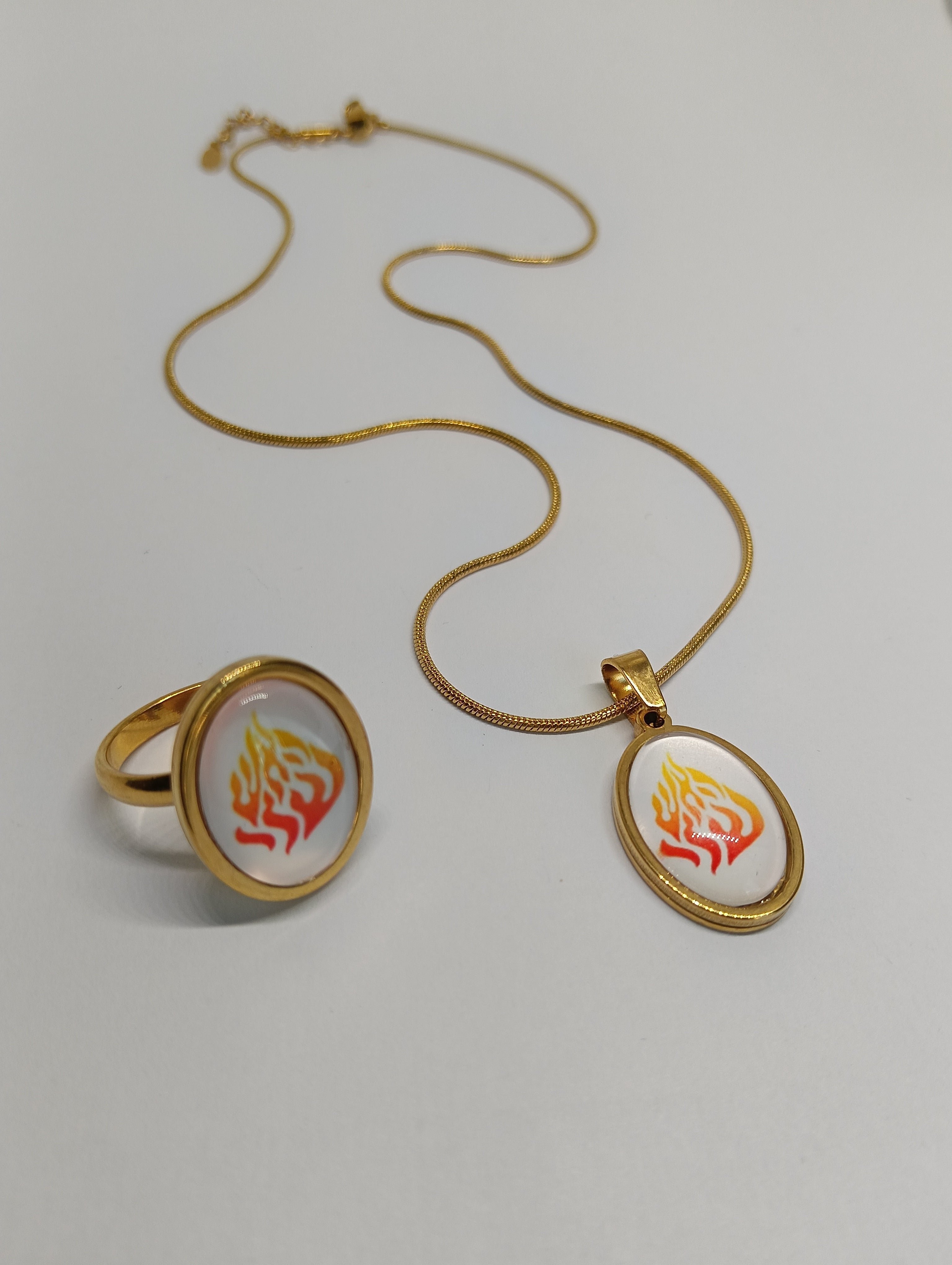 Parure Oval HaEshSheli Blanche