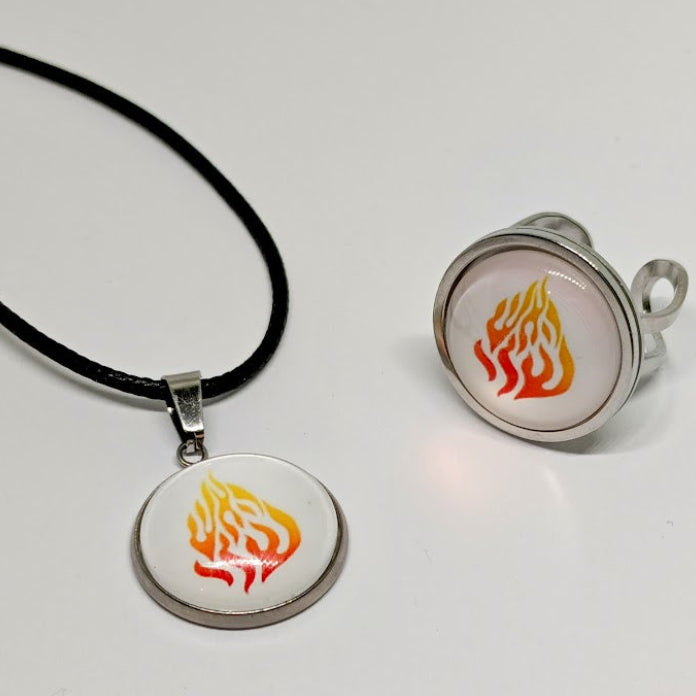 Parure Breslev Rond Blanche