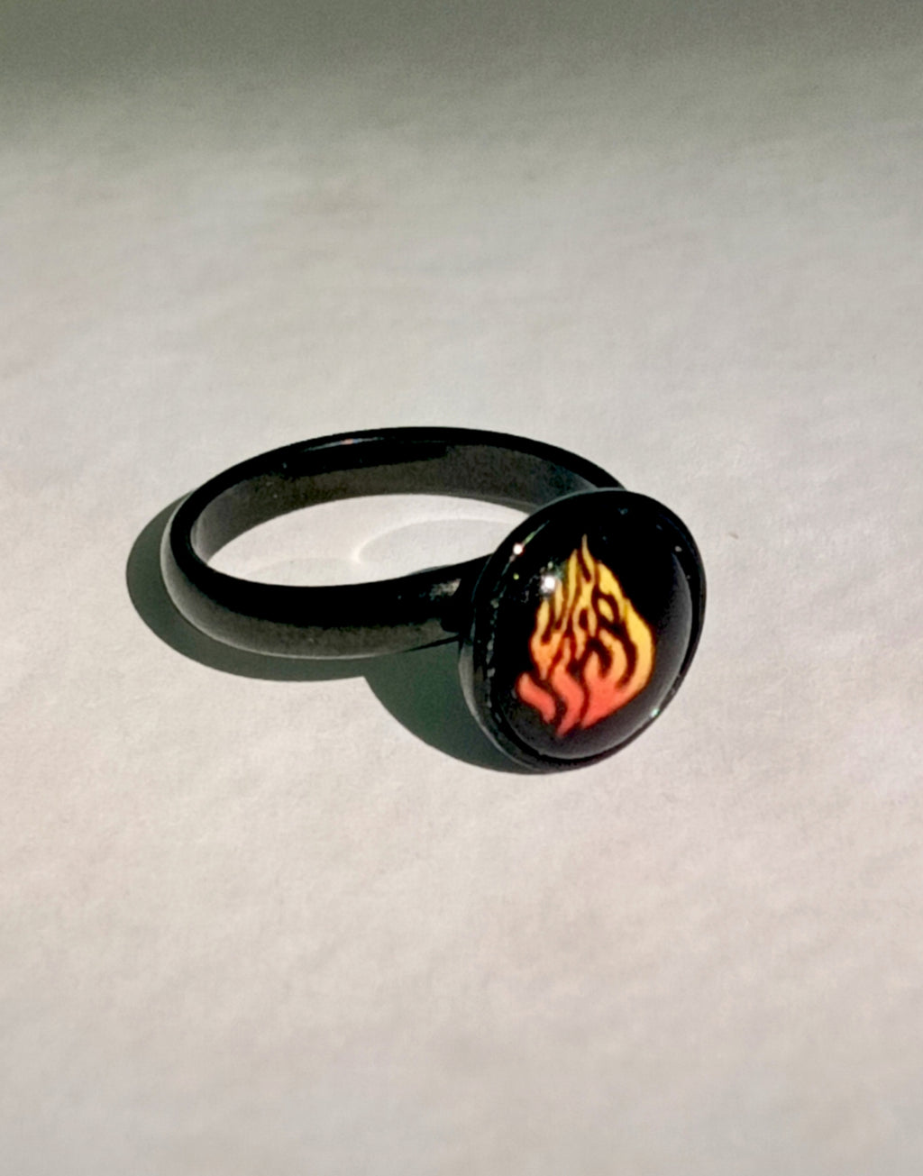 Bague Breslev 10 mm Noire