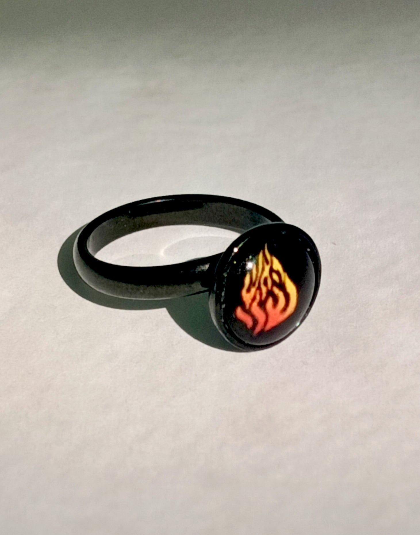 Bague Breslev 10 mm Noire