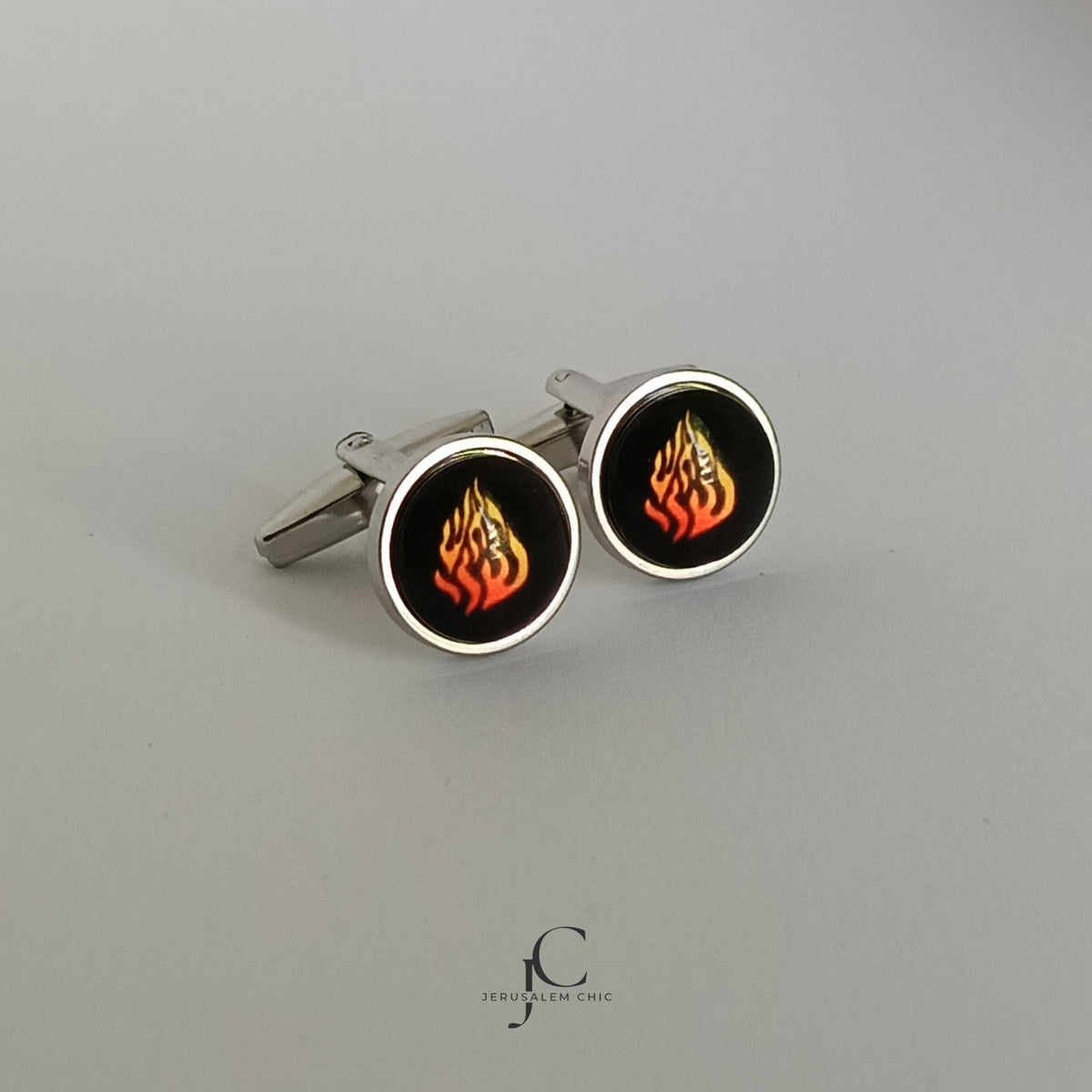 Boutons de manchette Judaica HaEshSheli 12 mm
