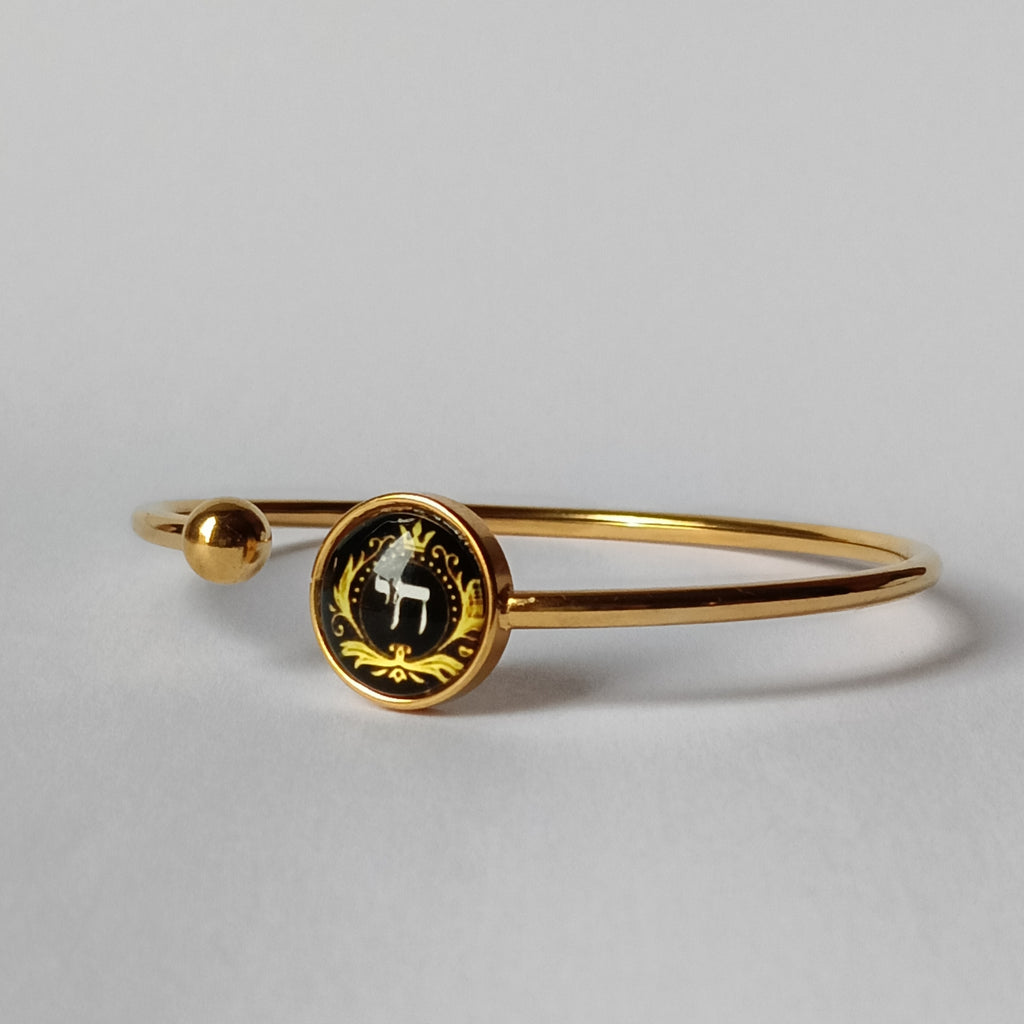 Bracelet jonc Chai Royal