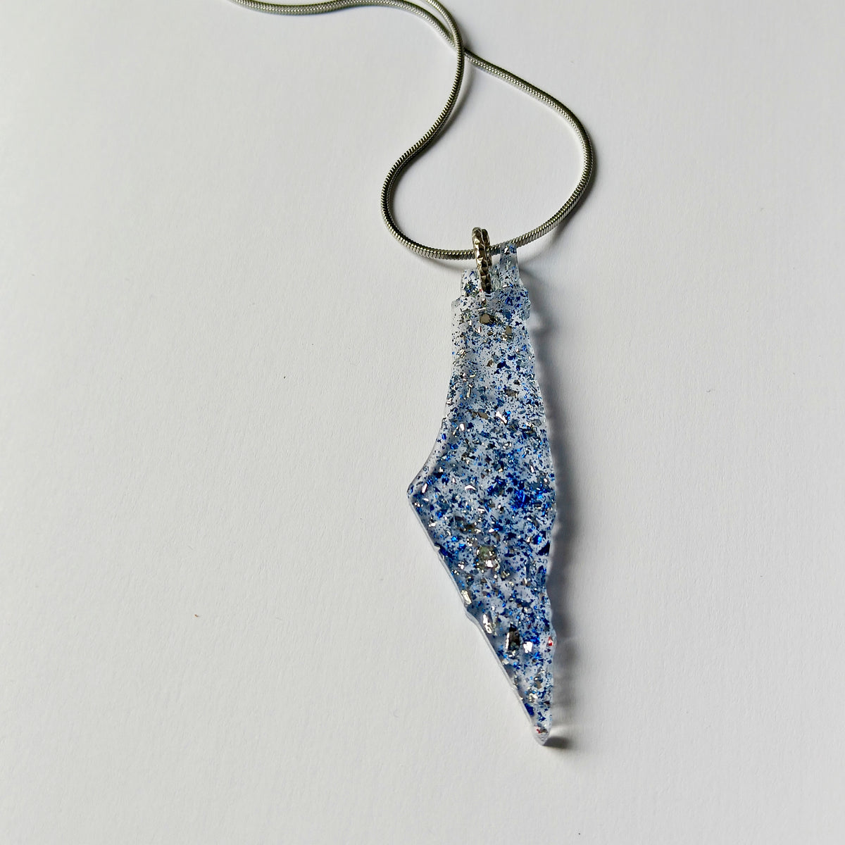 Médailles Israël – 7 cm Bleu- Argent • Artisanat Jerusalem Chic