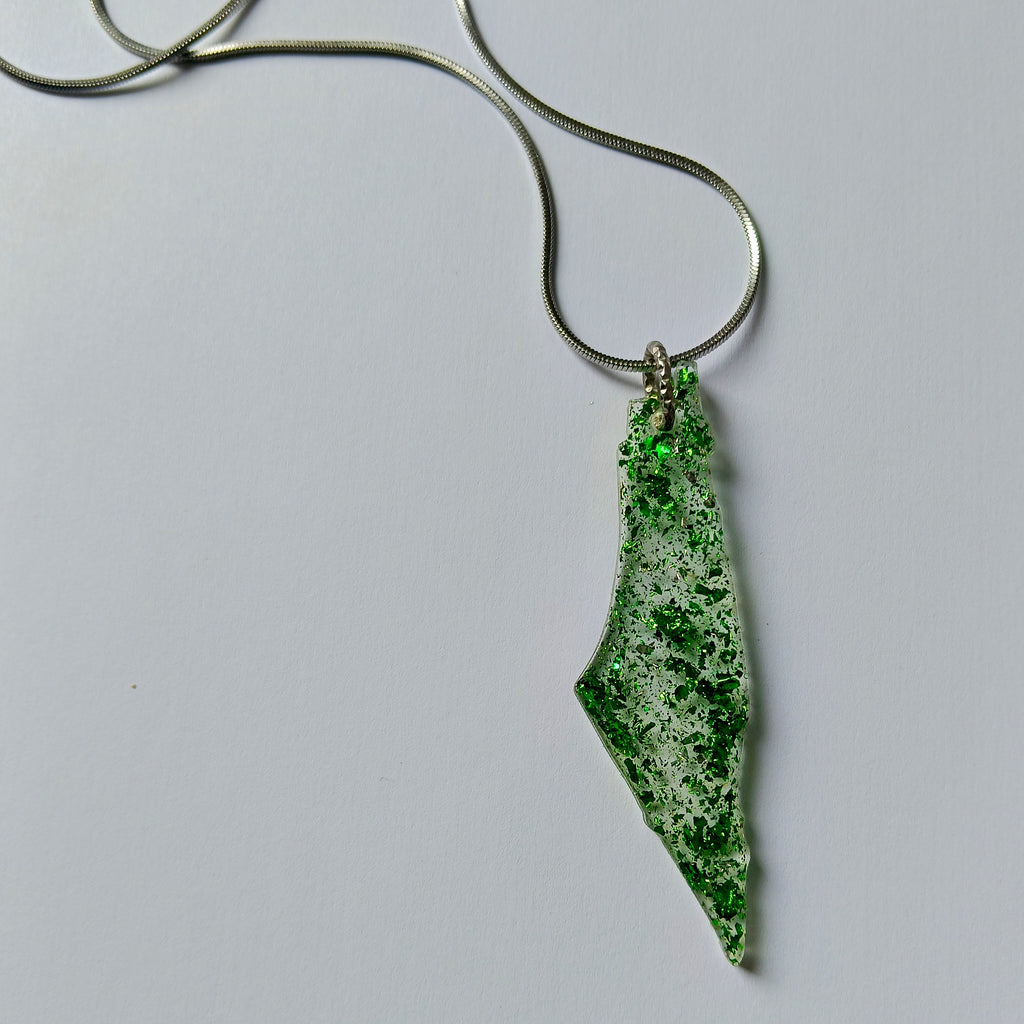 Médailles Israël – 7 cm VERT • Artisanat Jerusalem Chic