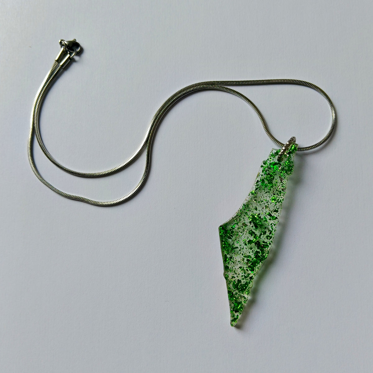 Médailles Israël – 7 cm VERT • Artisanat Jerusalem Chic
