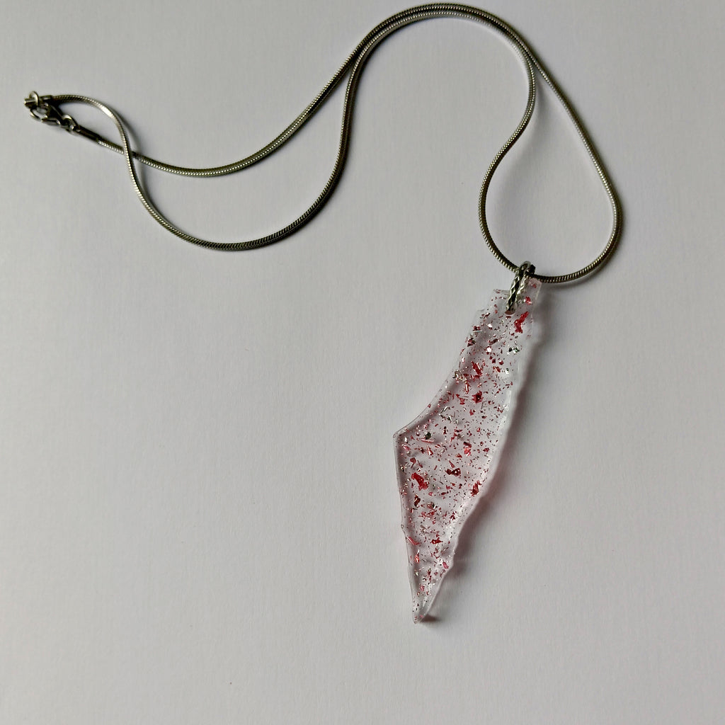 Médailles Israël – 7 cm rose - argent• Artisanat Jerusalem Chic