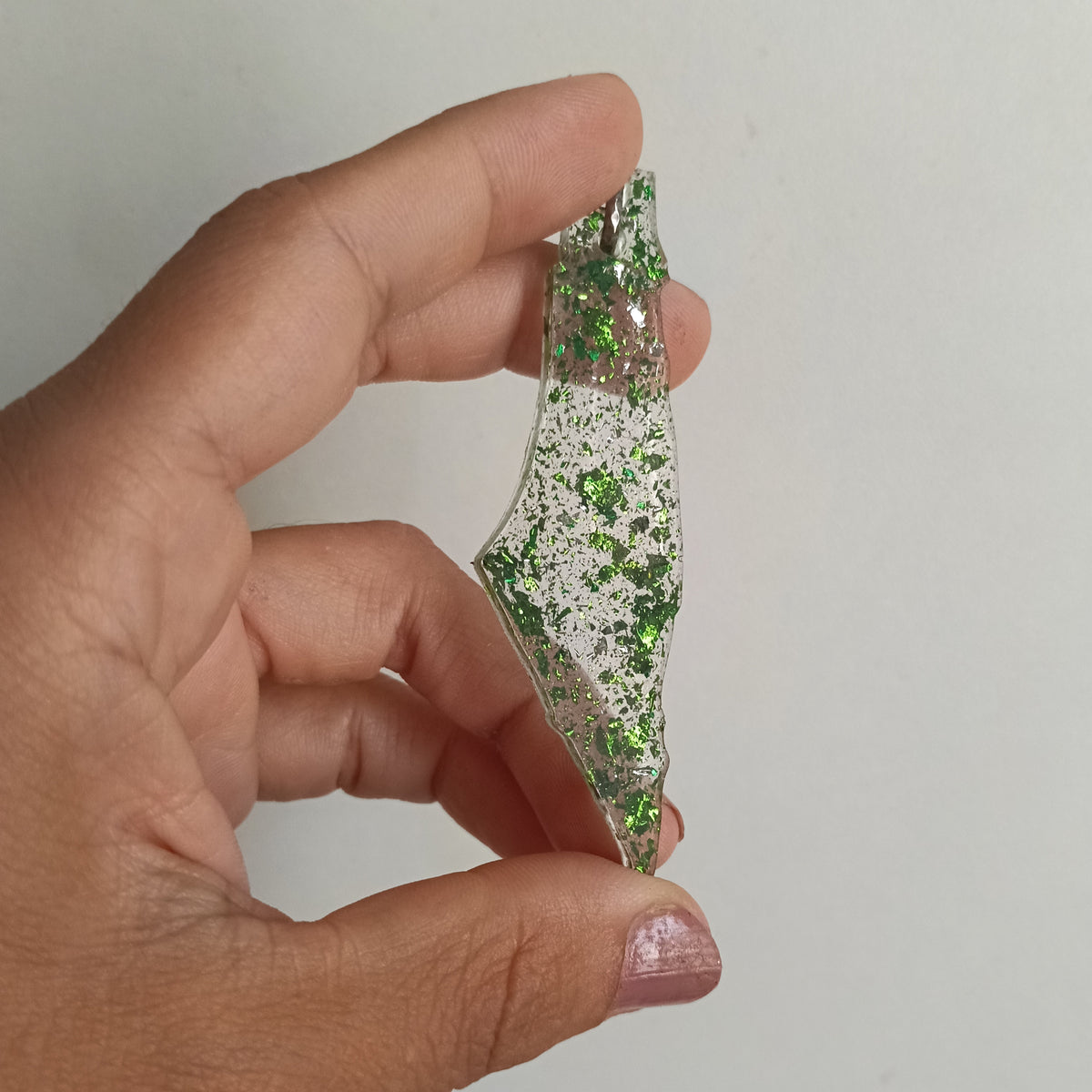 Médailles Israël – 7 cm VERT • Artisanat Jerusalem Chic