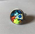 Bague Judaica Signature 20 mm Chagall metal
